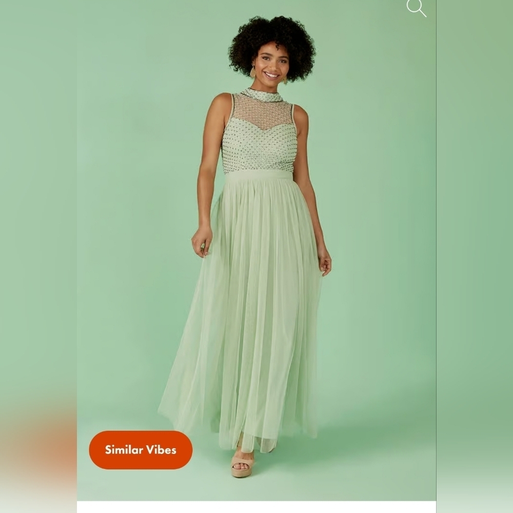 NWT Amelia Rose At Modcloth Unforgetable Evening Maxi Dress Size 6